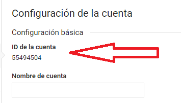configuracion de cuenta